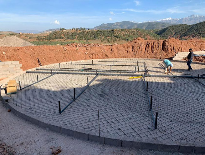 construction, entretien de piscines à Marrakech
